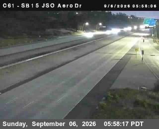 (C 061) I-15 : Just South Of Aero Drive live camera view