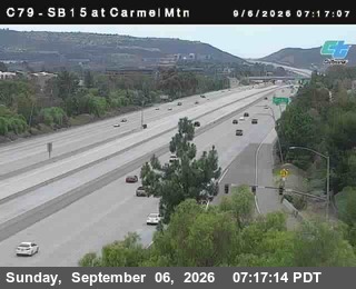 (C079) SB 15 : Carmel Mountain Road live camera view