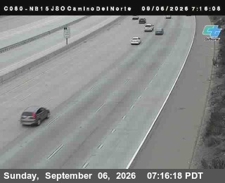 (C080) I-15 : Just South Of Camino Del Norte live camera view