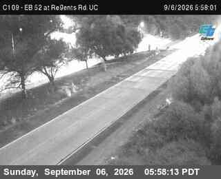 (C109) SR-52 : Regents Road UC live camera view