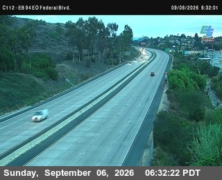 (C112) SR-94 : Federal Boulevard live camera view