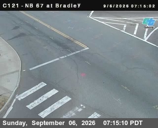 (C121) SR-67 : Bradley Avenue live camera view
