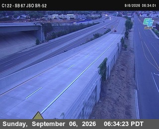 (C122) SR-67 : Just South Of SR-52 live camera view