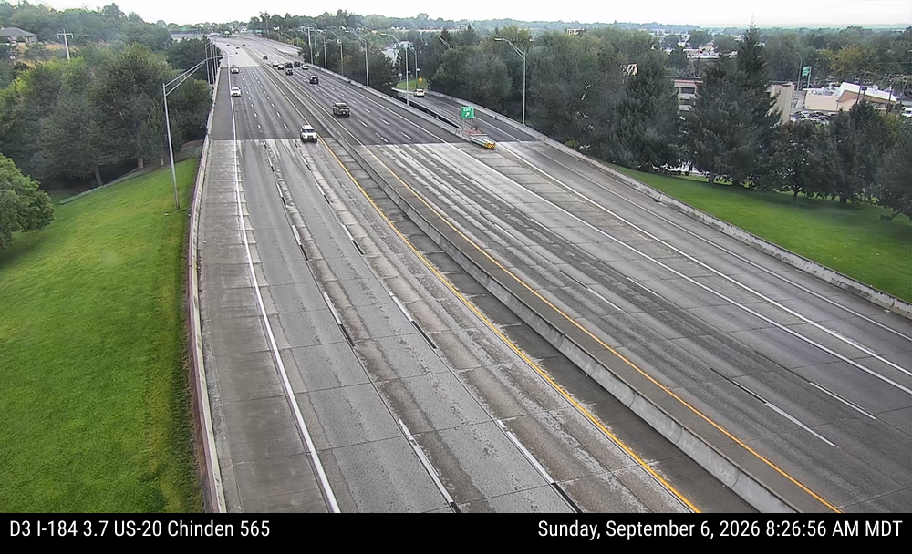 I-184 US-20 Chinden live camera view