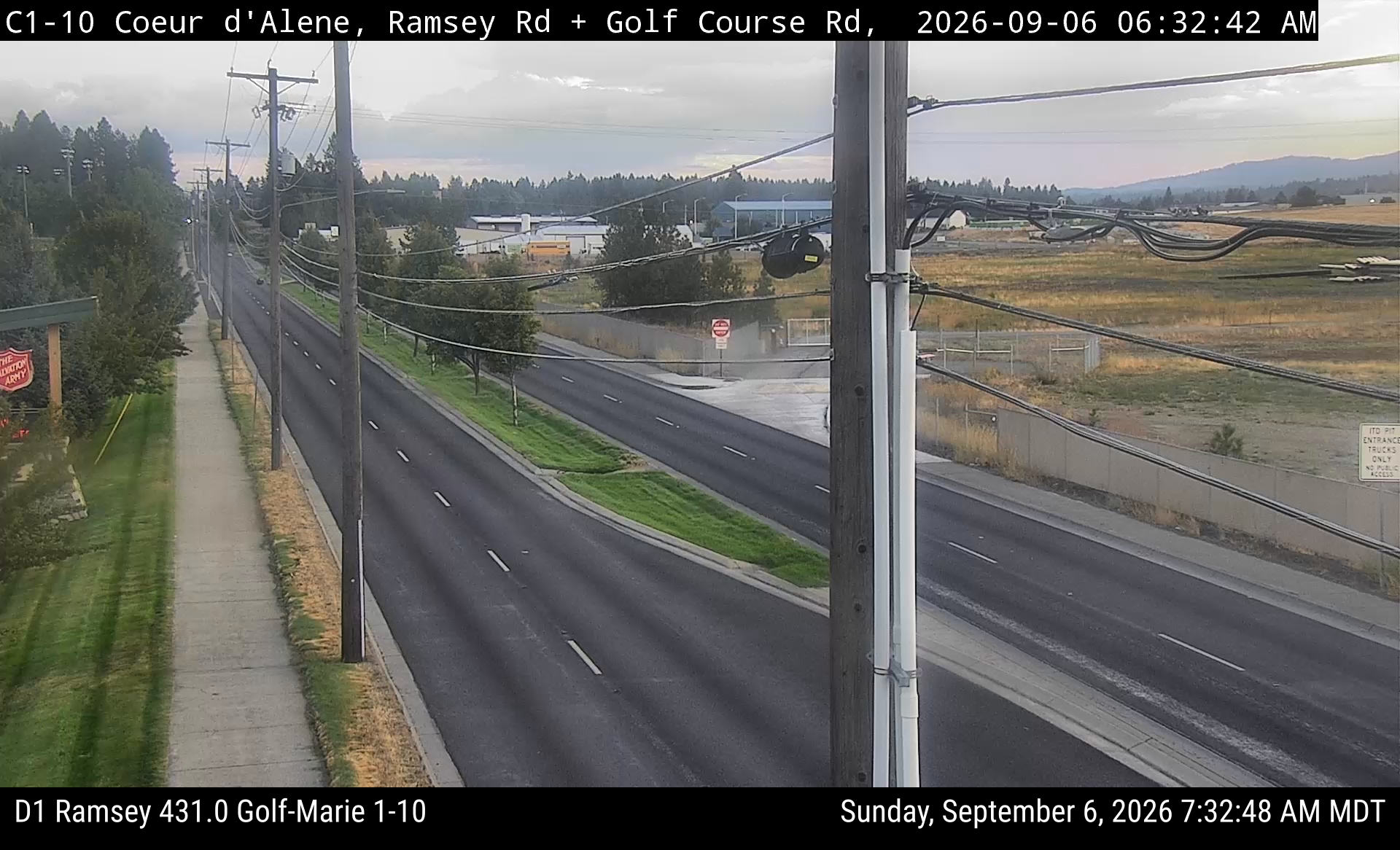 Ramsey Golf Course Marie live camera view