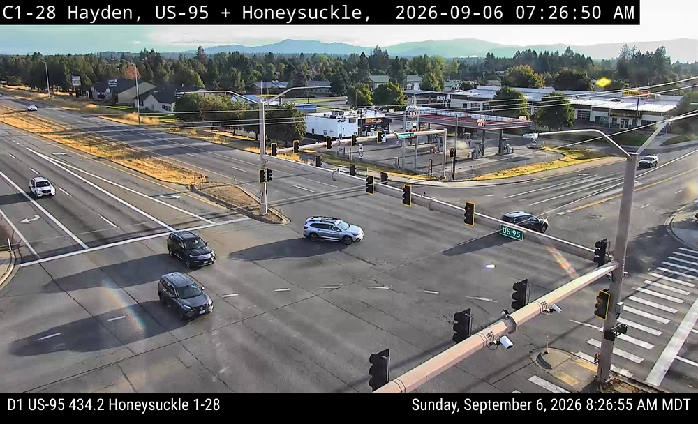 US-95 Honeysuckle live camera view