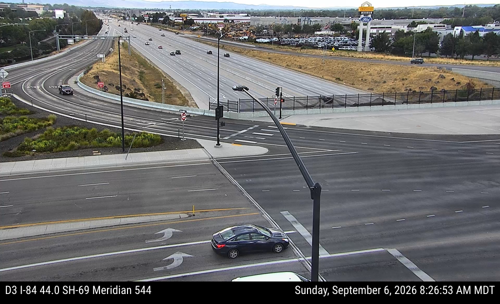 I-84 44.0 SH-69 Meridian live camera view