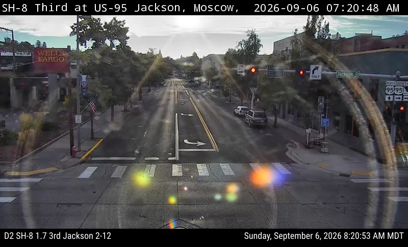 US-95 S SH-8 Jackson 3rd E - W live camera view