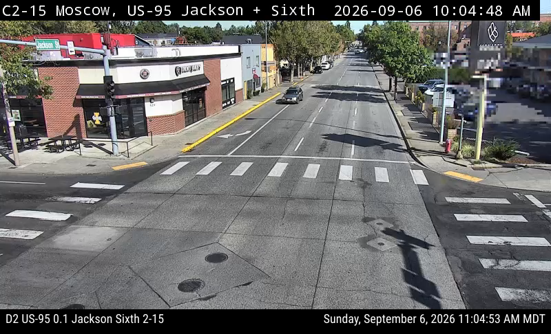 US-95 0.1 Jackson Sixth live camera view