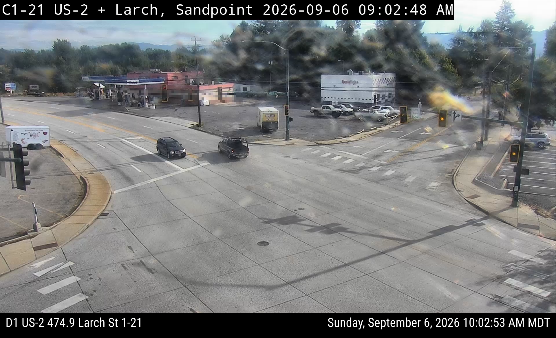 US-2 Larch live camera view