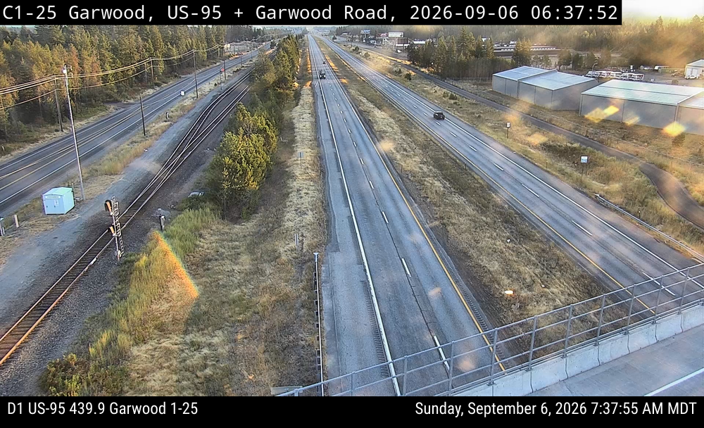 US-95 Garwood live camera view