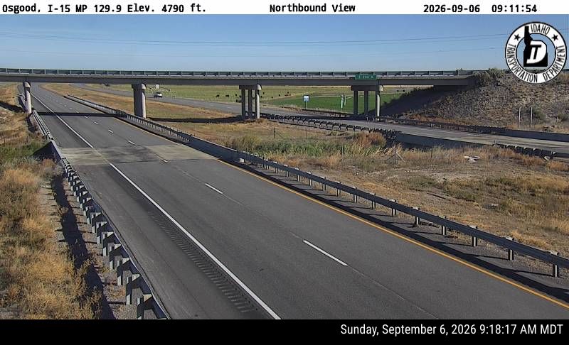 I-15 Osgood live camera view