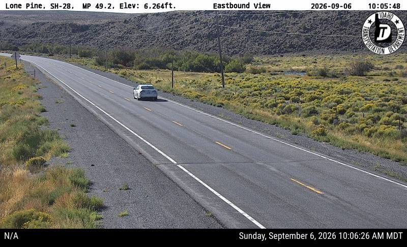 SH-28 Lone Pine live camera view