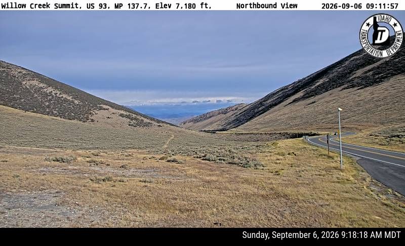US-93 Willow Creek Summit live camera view