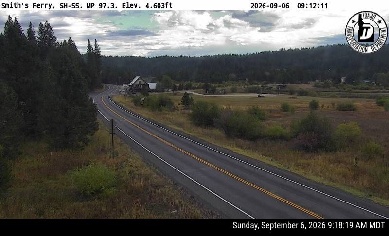 SH-55 Smiths Ferry live camera view