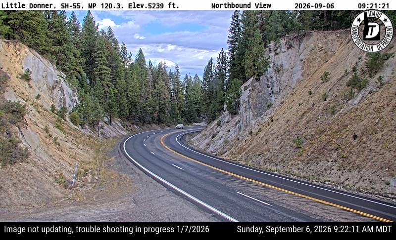 SH-55 Little Donner live camera view