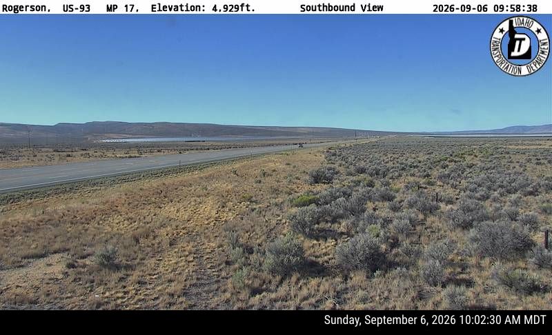 US-93 Rogerson live camera view