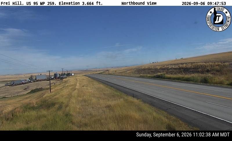 US-95 Frei Hill live camera view