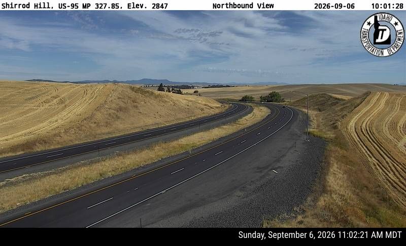 US-95 Shirrod Hill live camera view