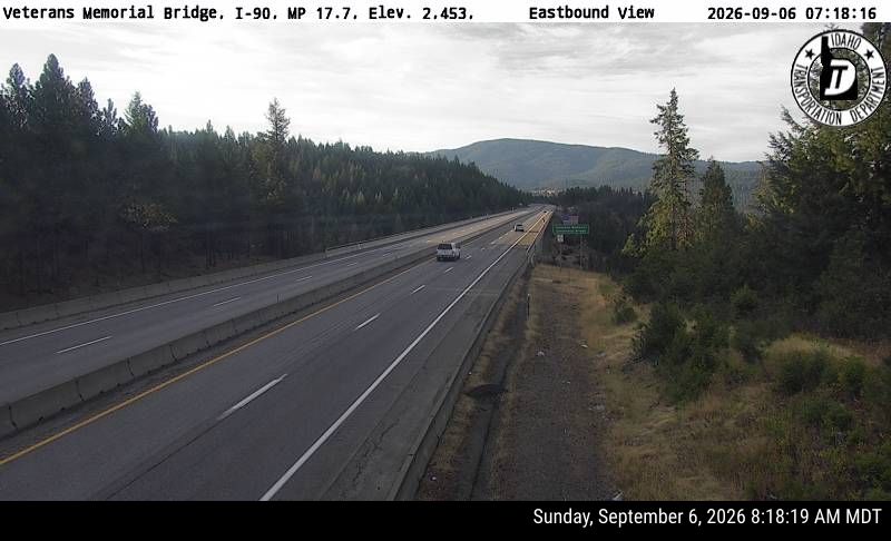 I-90 Veterans Memorial Bridge live camera view