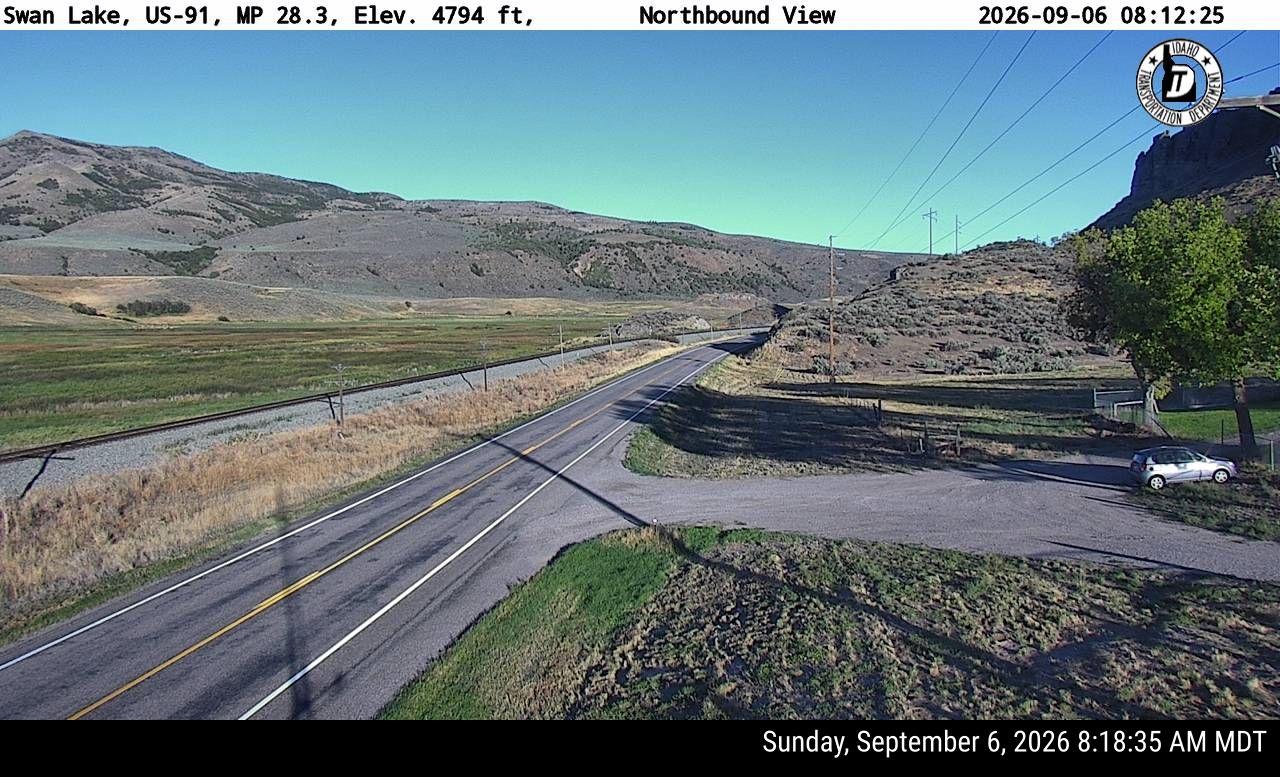 US-91 Swan Lake live camera view
