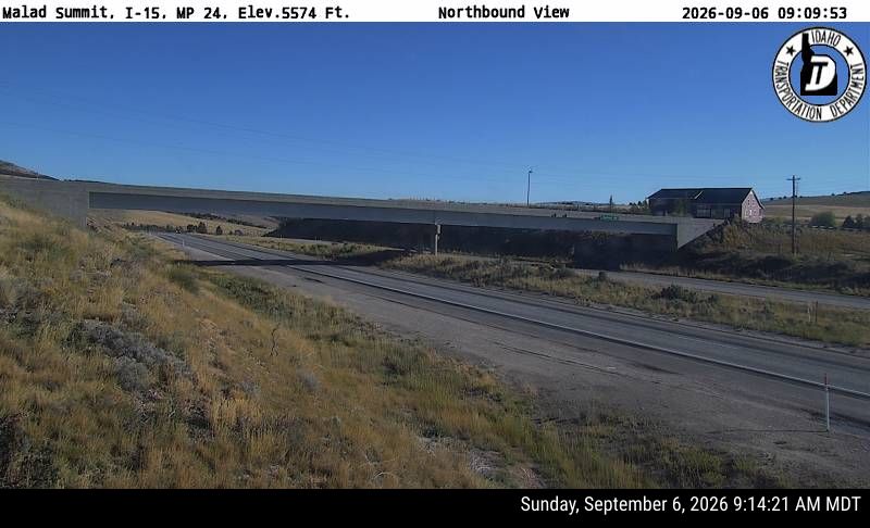 I-15 Malad Summit live camera view