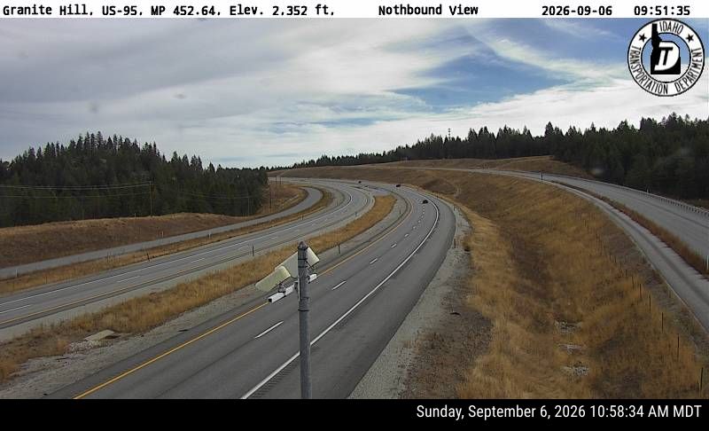 US-95 Granite Hill live camera view