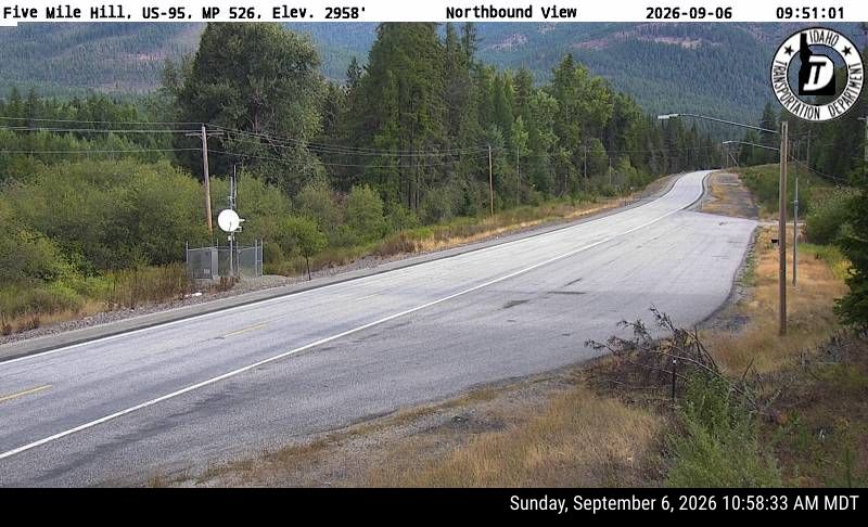 US-95 Five Mile Hill live camera view