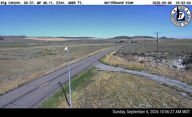 SH-37 Big Canyon live camera view