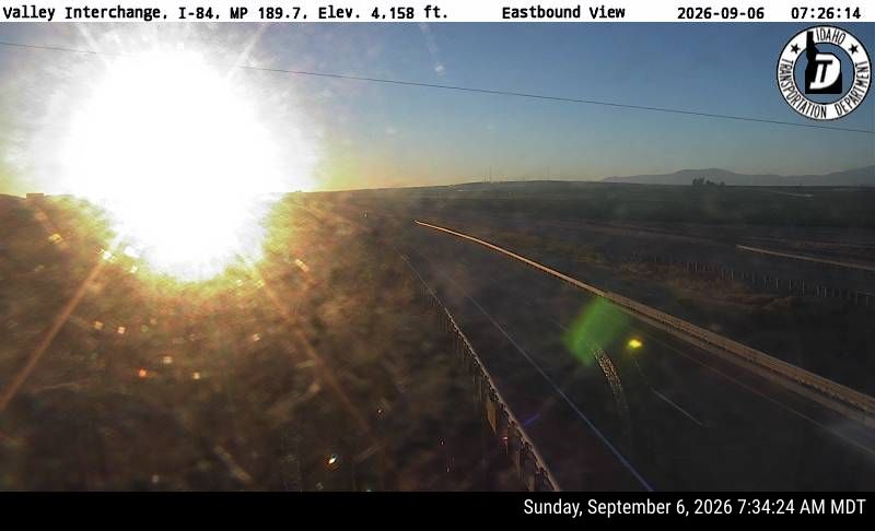 I-84 Valley Interchange live camera view
