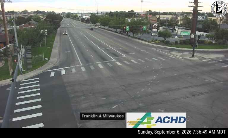 I-184 Milwaukee Franklin live camera view