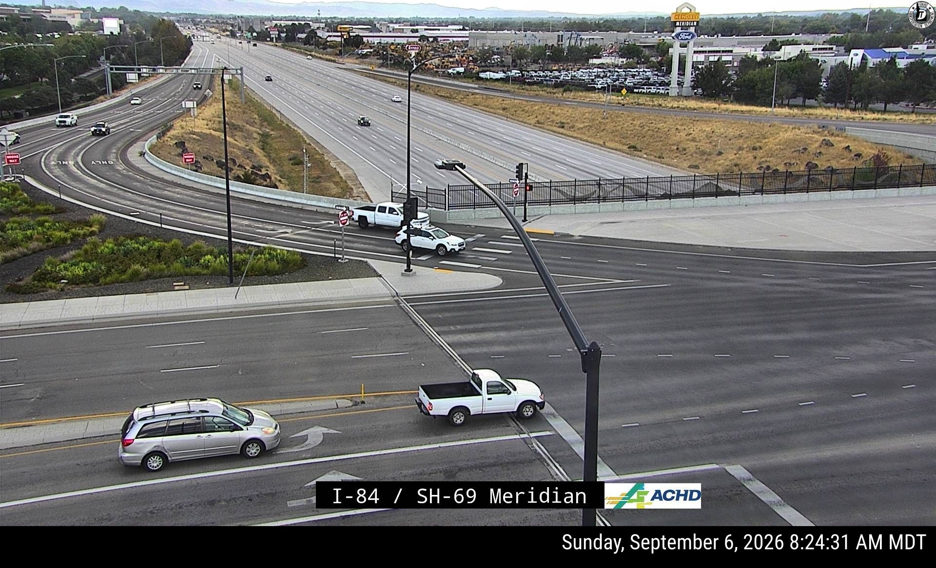 I-84 Meridian Rd live camera view