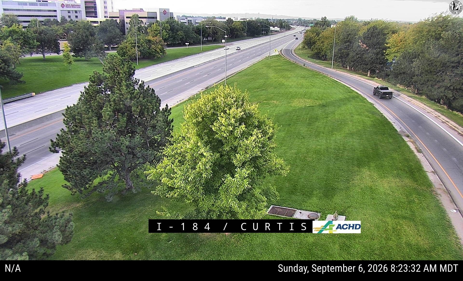 I-184 Curtis Rd live camera view