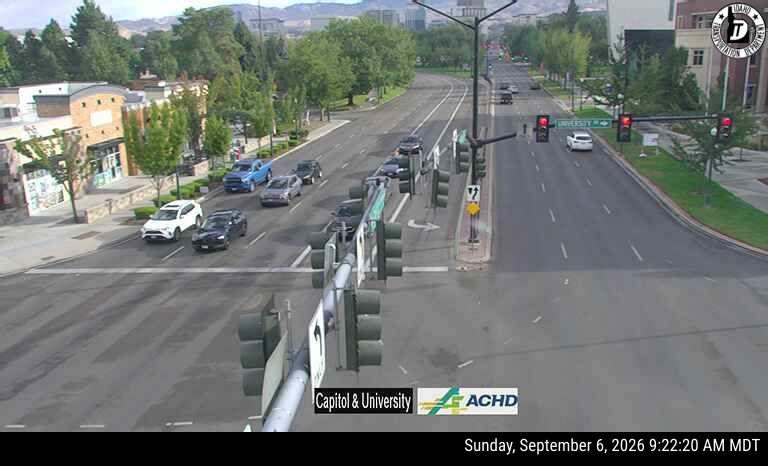 Capitol & University live camera view