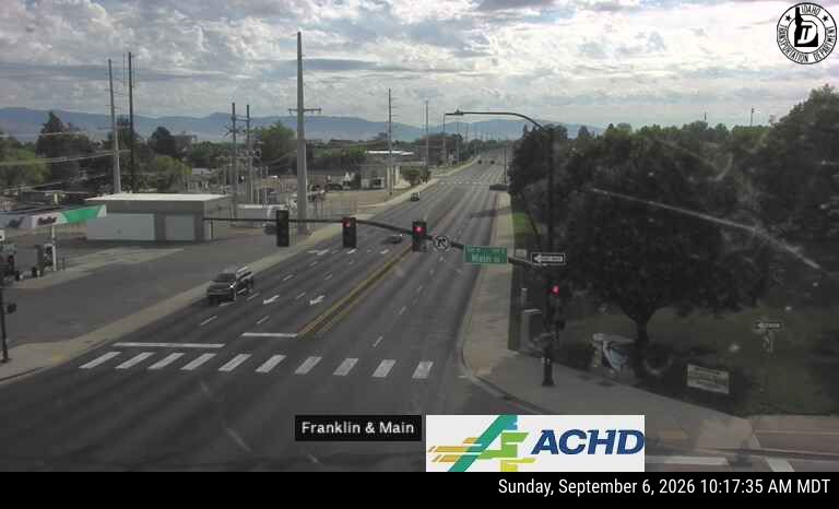 Franklin & Main live camera view