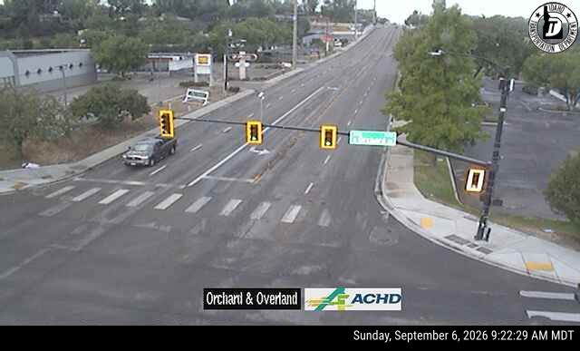 Orchard & Overland live camera view