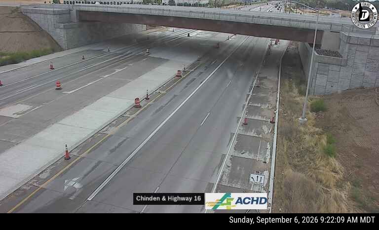 US-20 Chinden & SH-16 live camera view