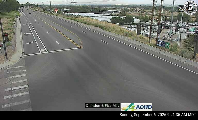 US-20 Chinden & Five Mile Rd live camera view