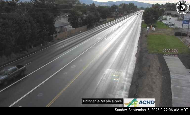 US-20 Chinden & Maple Grove Rd live camera view