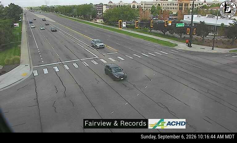 Fairview & Records live camera view