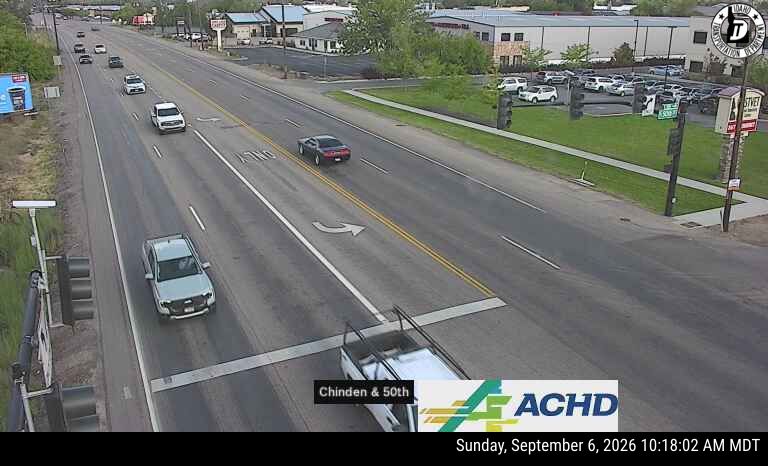 US-20 Chinden & 50th St live camera view