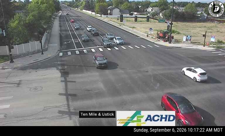 Ten Mile & Ustick live camera view