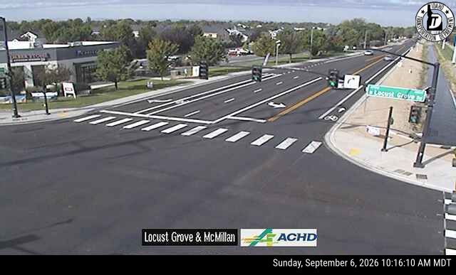 Locust Grove & McMillan live camera view