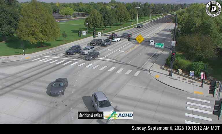 Meridian & Ustick live camera view