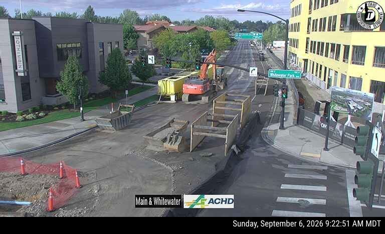 Main & Whitewater live camera view