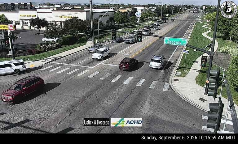 Ustick & Records live camera view