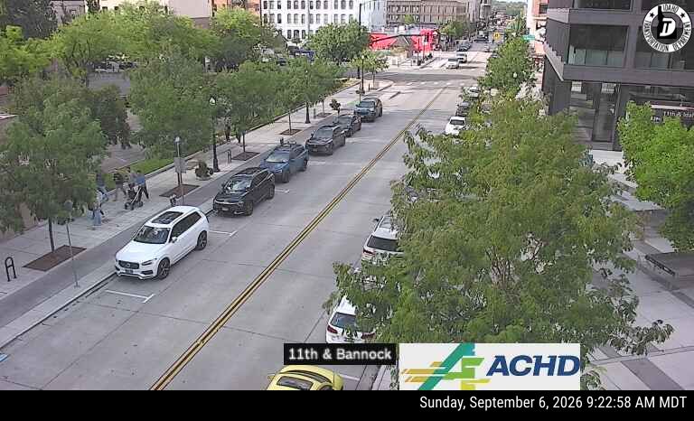 11th & Bannock live camera view