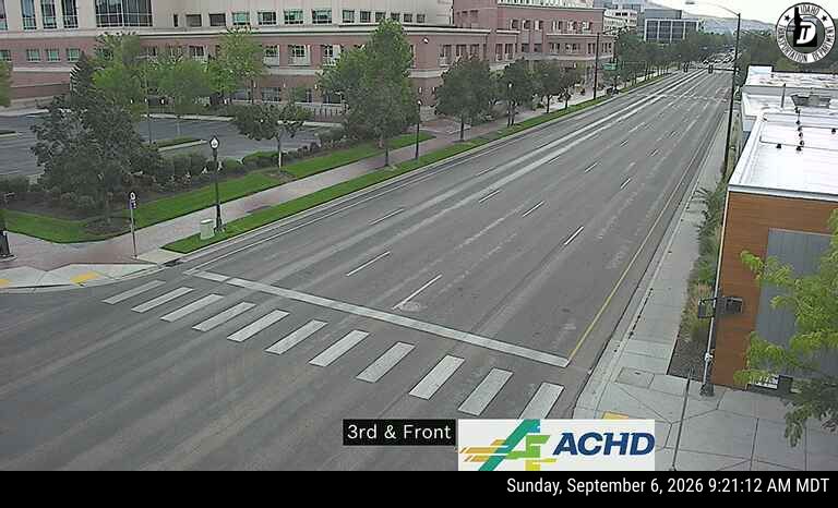 US-20 Front & 3rd live camera view