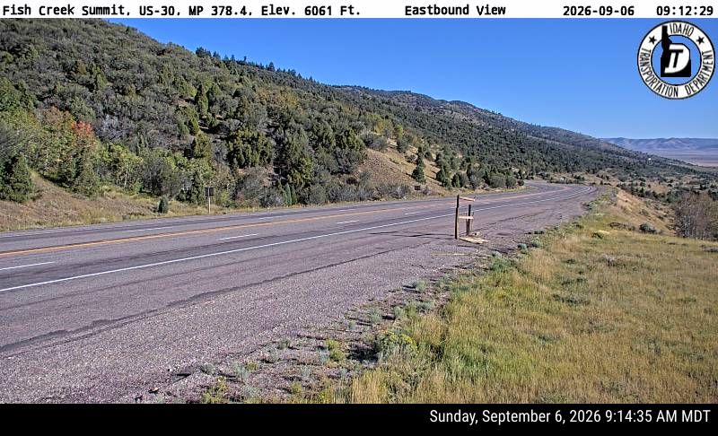 US-30 Fish Creek Summit live camera view