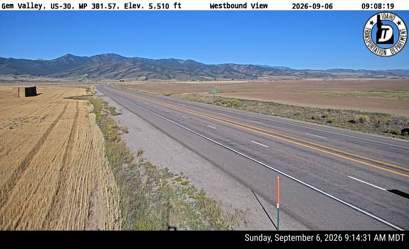 US-30 Gem Valley live camera view